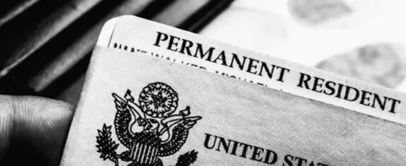Permanent resident card
